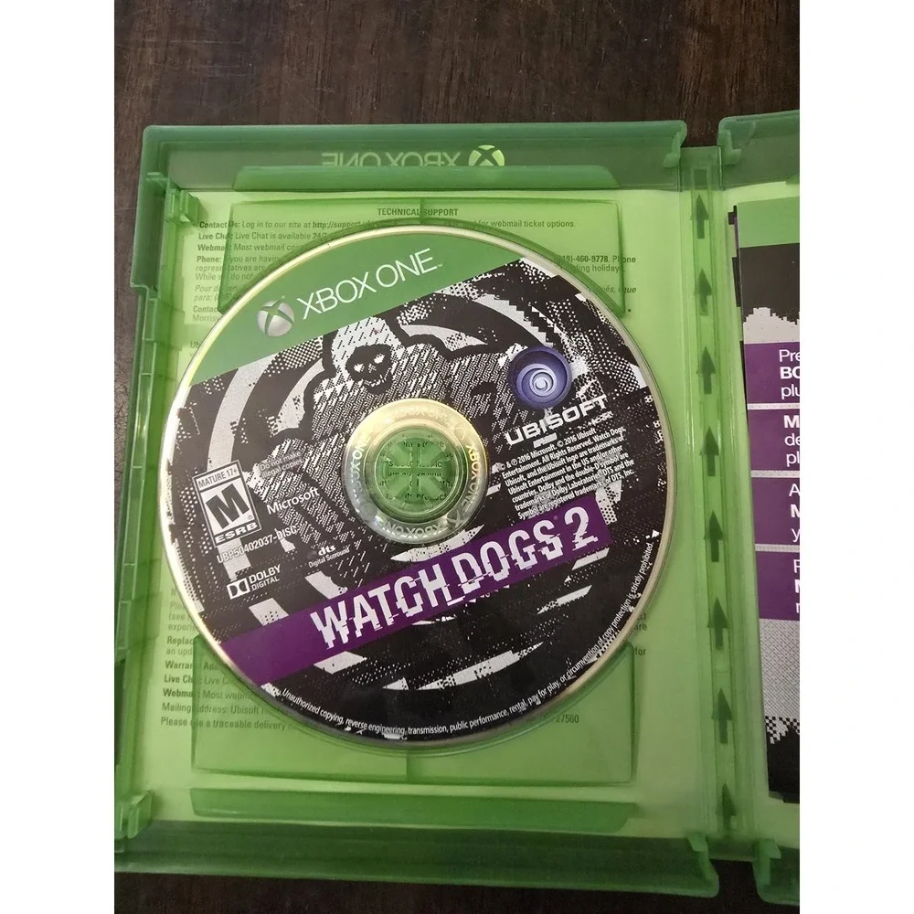 Watch Dogs 2‎ - Xbox One Video Game TESTED
